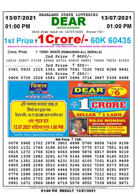 nine lottery sambad|Lottery Sambad Today Result 11:55 AM, 4 PM, 8 PM PDF.